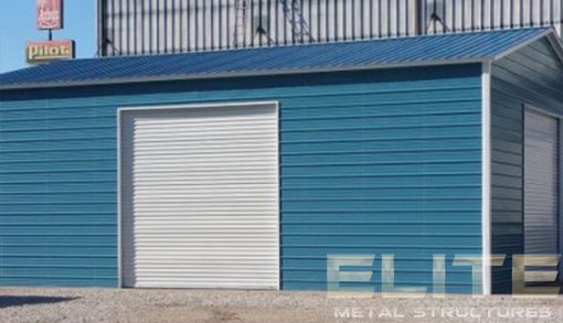 Royal-Blue-Garage-Building