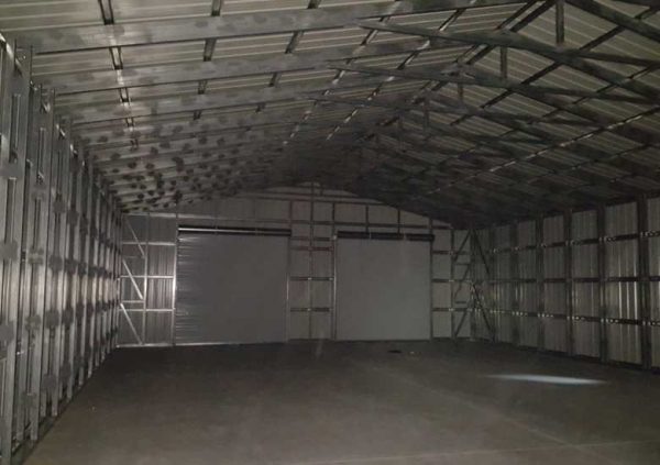 Clear Span Interior | Elite Metal Structures
