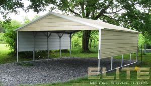 18x21x8-metal-carport-partially-enclosed-gabled-ends-pebble-beige