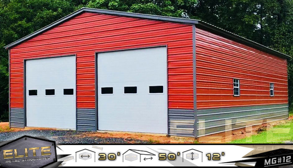https://myelitemetalstructures.com/wp-content/uploads/2019/01/30x50x12-Metal-Garage-Building-Red-and-Gray-MG-12-944x542-1.jpg
