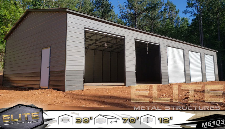 https://myelitemetalstructures.com/wp-content/uploads/2019/08/30x70x12-Metal-Garage-Building-with-5-bay-doors-MG-03-944x542-1.jpg