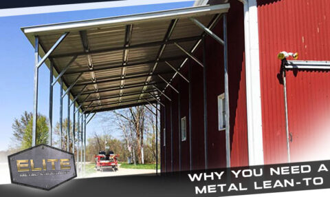 Why You Need A Prefab Lean-To Metal Carport | Elite Metal Structures